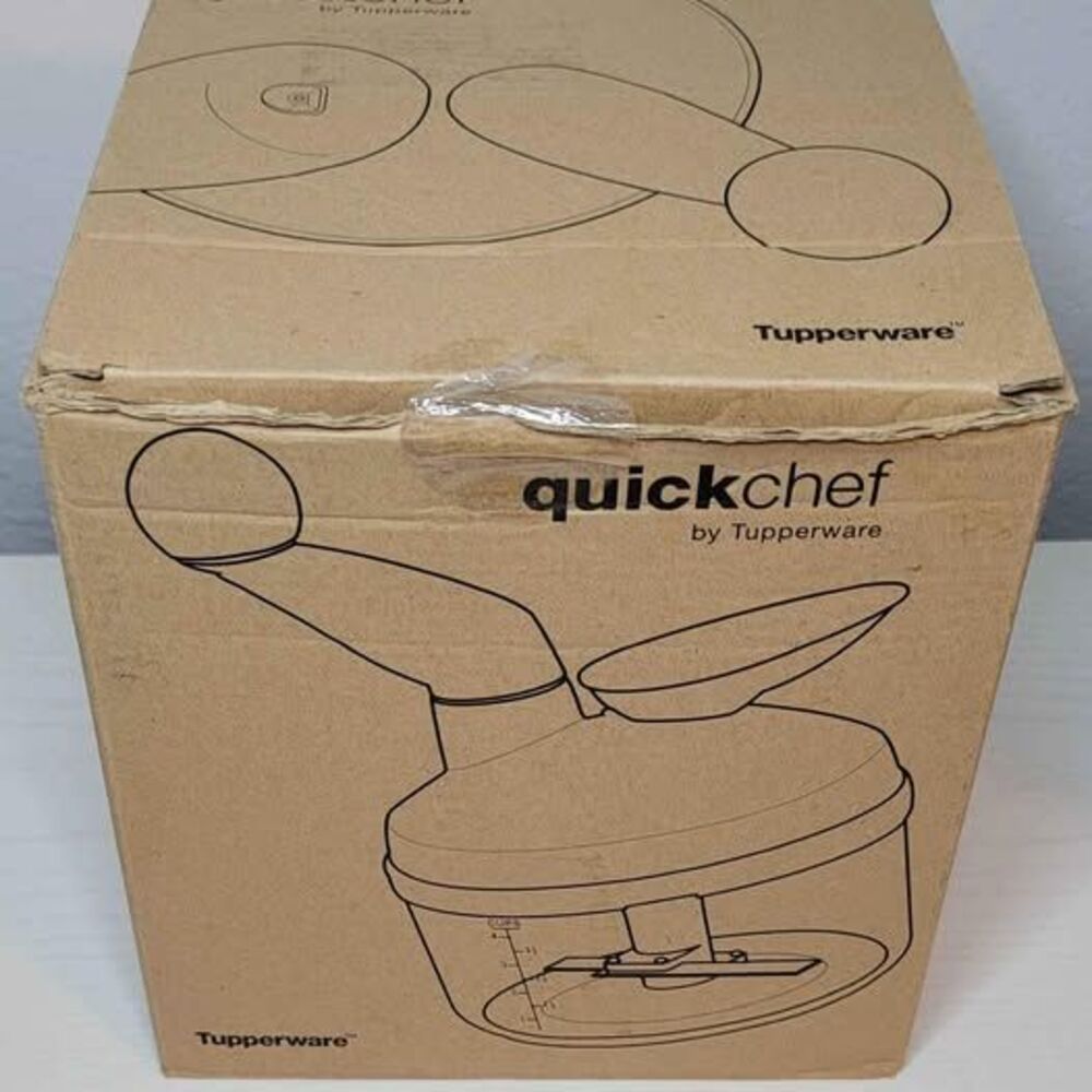 NEW Tupperware Quick Chef - Red - Picture 7 of 10
